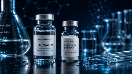Bacteriostatic Water in Peptide Research: Composition, Quality, and Compatibility